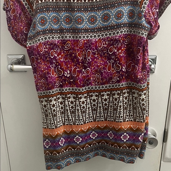 ✨ Boho Vibes NorthStyle Multicolor Patterned Blouse 🌸🎨 - Picture 8 of 8